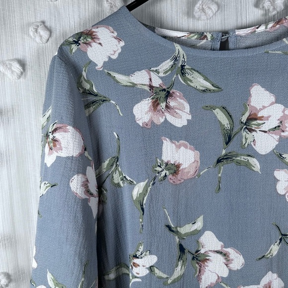 Women’s Floral Long Sleeve Dress Size Large - Picture 7 of 11